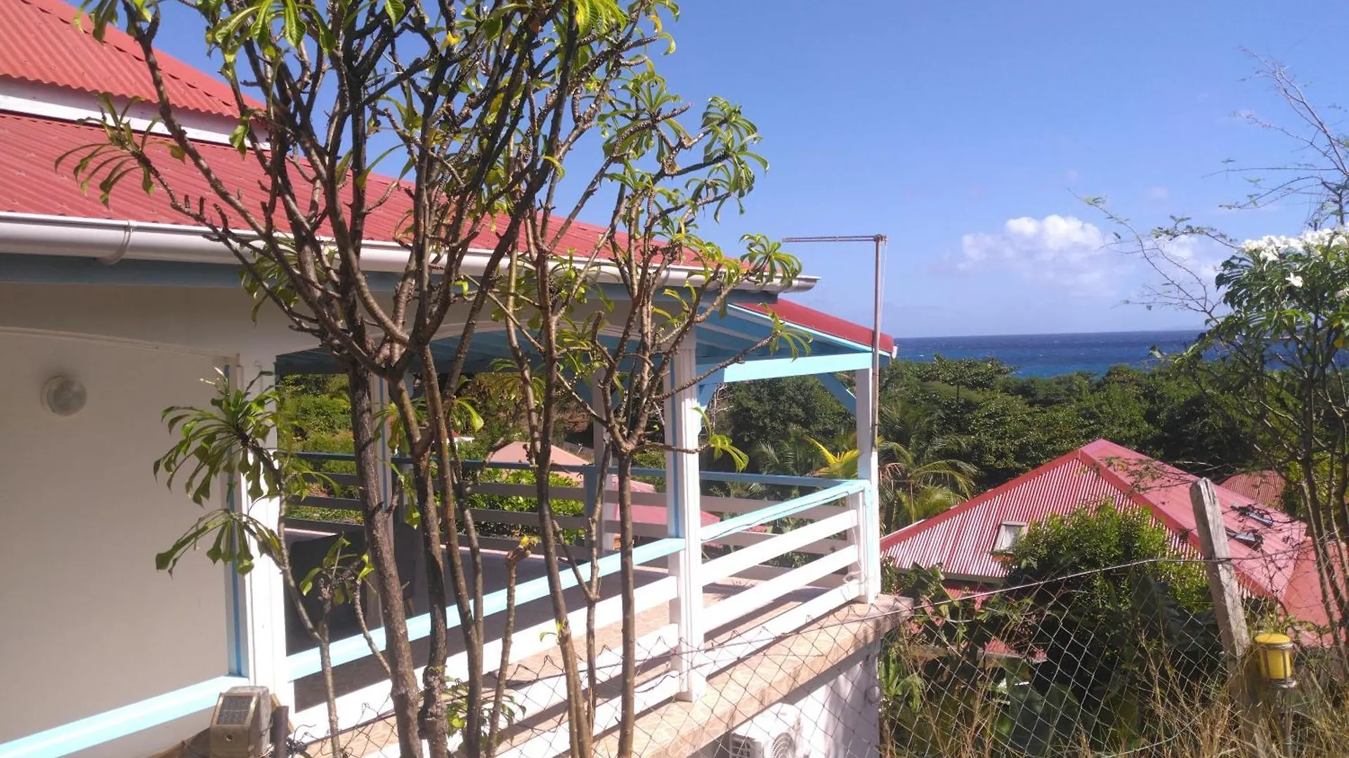 Maison chaleureuse avec vue sur mer Terre-De-Haut Guadeloupe